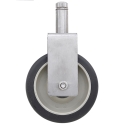 5" CART-WASHABLE RIGID CASTER