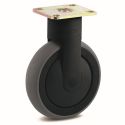 5" CART-WASHABLE RIGID CASTER