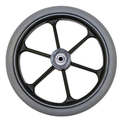 8 X 1 WHEEL, 6 SPOKE WITH