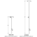 TELESCOPNG IV POLE NON-RMVABLE