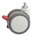 3" REAR SWIVEL CASTER W/ BRAKE