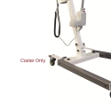3" REAR CASTER, LOW PROFILE