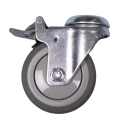 4" REAR SWIVEL CASTER W/ BRAKE