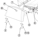 LOCKING CASTER FRONT HARDWARE