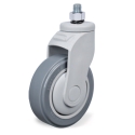 4" TWIN-WHEEL SWIVEL CASTER