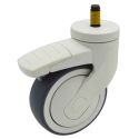 4" TOTAL LOCK CASTER