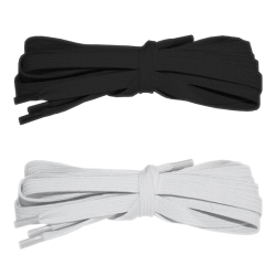 ELASTIC WIDE SHOELACE- PAIR