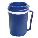 MUG WITH TUMBLER LID - BLUE