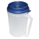 12 OZ. MUG W/TUMBLER LID-CLEAR
