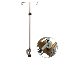 MOBILE IV POLE, LOCKING HANDLE