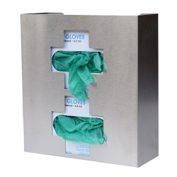 DOUBLE STNLSS STL GLOVE HOLDER