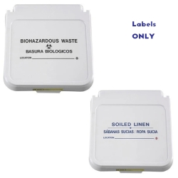 ADHESIVE LID LABELS (PK OF 5)
