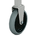 5" FRONT RIGID CASTER