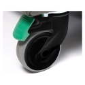5" FRONT SWIVEL LOCK CASTER