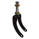 8" FORK W/BEARINGS/AXLE & NUTS