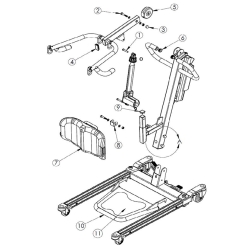 KNEE PAD WITH MOUNTING BRACKET