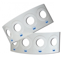 DBL ADHESIVE DISKS 100/ROLL