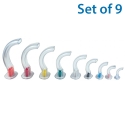 OROPHARYNGEAL AIRWAYS, SET/9