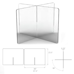 PORTABLE DIVIDER WALL/SNEEZE
