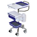 STD BEDSIDE MED PROCEDURE CART