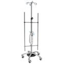 S.S VERTICAL INFUS. PUMP STND