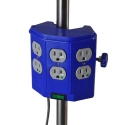 POWER STRIP, 6 HOSP-GRDE RECPT