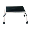 CHROME STEP STOOL