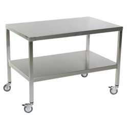 WORK TABLE WITH LOWER SHELF