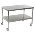 WORK TABLE WITH LOWER SHELF