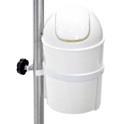 SWING-LID WASTE BIN