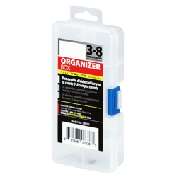 CLEAR COMPARTMENT STORAGE BOX