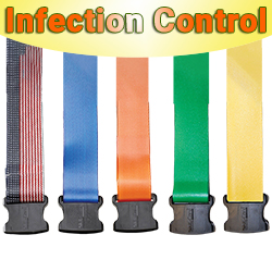 INFECTION CONTROL GAIT BELT W/