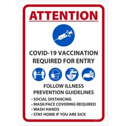 ATTN COVID-19 VACCINATION REQ