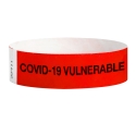 COVID-19 VULNERABLE WRISTBANDS