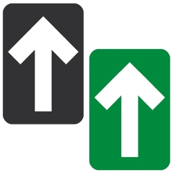 ARROW FLOOR SIGNS, 4