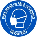 FACE MASK/CVRNG REQ FLOOR SIGN