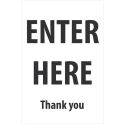 A-FRAME SIGN ONLY 24"W X 36"H