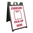 A-FRAME SIGN & STAND 25"W X 45