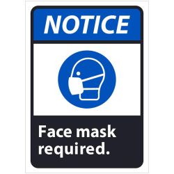 FACE MASK REQUIRED SIGN