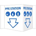 PPE STATION 3D WALL SIGN