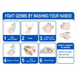 WASH YOUR HANDS POSTER