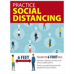 SOCIAL DISTANCING POSTER