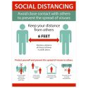 SOCIAL DISTANCING POSTER