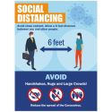SOCIAL DISTANCING POSTER