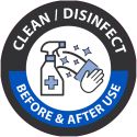 Cleaned & Sanitized