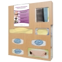 PPE ORGANIZER W/ SIGN HOLDER