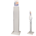 DUAL-SIDED FLOOR STAND W/ STOP