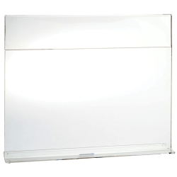 PHYSICAL BARRIER W/SIGN HOLDER