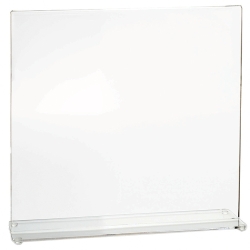 PHYSICAL BARRIER W/RUBBER FEET