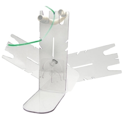 TRANSPARENT PLASTIC TUBE TREE